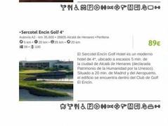 Oferta de Golf  por 89€ en Viajes El Corte Inglés