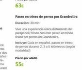 Oferta de Trineo  por 55€ en Viajes El Corte Inglés