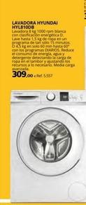 Oferta de Lavadoras Hyundai en Coferdroza