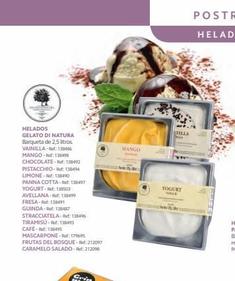 Oferta de Helados  en Makro
