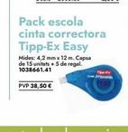 Oferta de Cinta correctora  por 38,5€ en Abacus