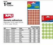 Oferta de Adhesivos apli por 1,09€ en Staples Kalamazoo