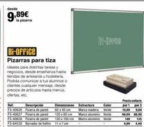 Oferta de Pizarra  por 9,89€ en Staples Kalamazoo