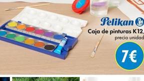 Oferta de Caja de pinturas Pelikan por 7€ en TEDi