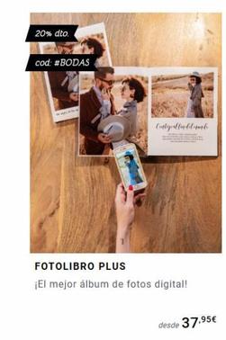 Oferta de Álbum de fotos Plus por 37,95€ en Fotoprix