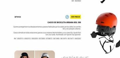 Oferta de Casco para bicicleta b'Twin en Decathlon
