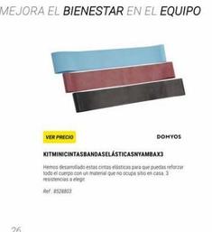 Oferta de Cinta Domyos en Decathlon