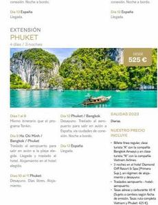 Oferta de Playa Dia por 525€ en Tui Travel PLC