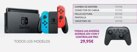 Oferta de Nintendo Switch  por 29,95€ en Game