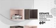 Oferta de Estantes  por 69€ en Tifón Hipermueble