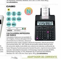Oferta de Calculadora impresora CASIO en Carlin