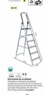 Oferta de Escalera de aluminio  en Carlin