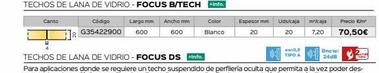 Oferta de Techos  por 70,5€ en Isolana
