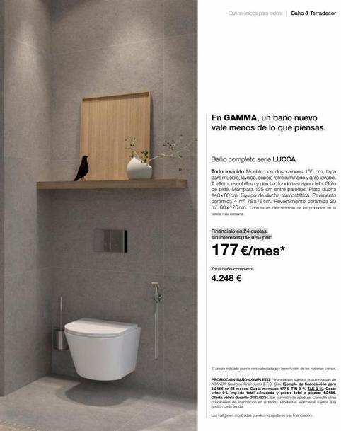 Oferta de Baños Total por 177€ en Grup Gamma