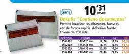 Oferta de Adhesivos Sam en Folder