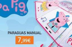 Oferta de Paraguas Manual Poe Burbuja Peppa Pig por 7,99€ en Toy Planet