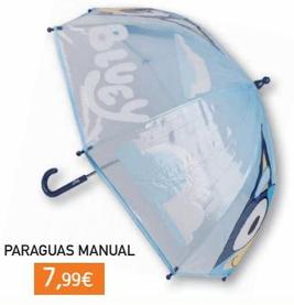Oferta de Bluey Paraguas Manual Poe Burbuja por 7,99€ en Toy Planet