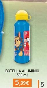 Oferta de Paw Patrol Botella Aluminio 530 Ml por 5,99€ en Toy Planet