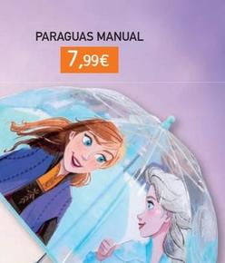 Oferta de Paraguas Manual Poe Burbuja Frozen II por 7,99€ en Toy Planet