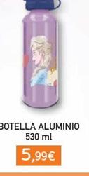 Oferta de Frozen Botella De Aluminio 530 Ml por 5,99€ en Toy Planet