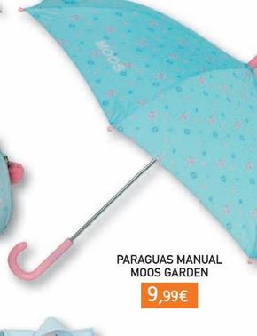 Oferta de Moos Garden Paraguas Manual 48Cm por 9,99€ en Toy Planet
