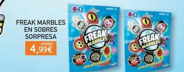 Oferta de Freak Marbles Canica Sobre Sorpresa + Skin Freak por 4,99€ en Toy Planet