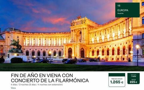 Oferta de Viajes a Austria  por 1265€ en Tui Travel PLC