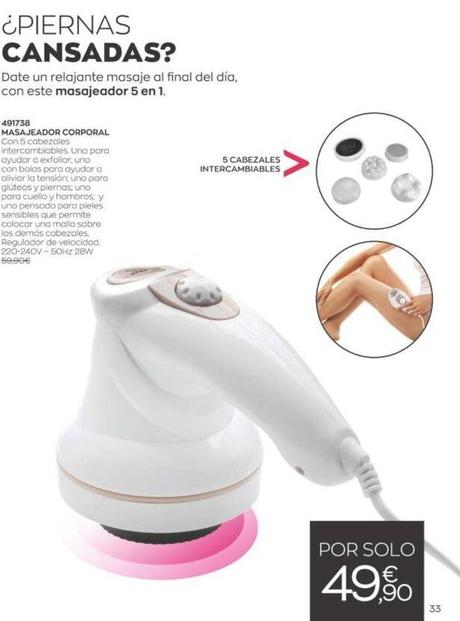 Oferta de Masajeadores  en AVON