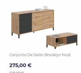 Oferta de Muebles de salón Brooklyn por 275€ en Muebles Sayez