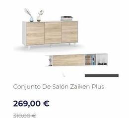 Oferta de Muebles de salón Plus por 269€ en Muebles Sayez
