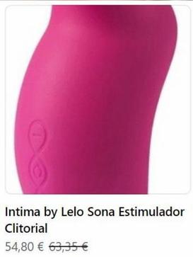 Oferta de Intima by Lelo Sona Estimulador Clitorial  54,80 € 63,35 €  por 63,35€ en Atida MiFarma