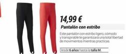 Oferta de Pantalones Total por 14,99€ en Decathlon