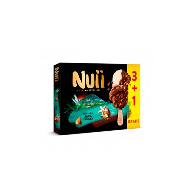 Oferta de Nuii Almendrado con Vainilla de Java (pack de 3uds) por 1,6€ en 5 Océanos