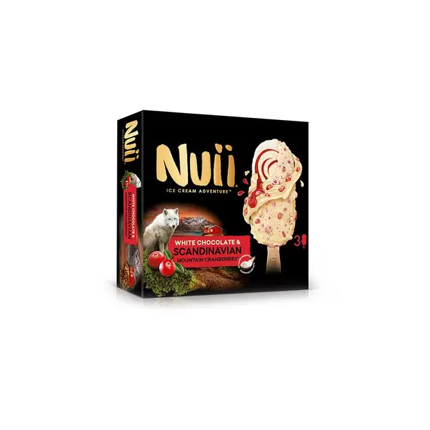 Oferta de Bombón Nuii Mascarpone con Arándanos rojos (pack de 3uds) por 1,6€ en 5 Océanos