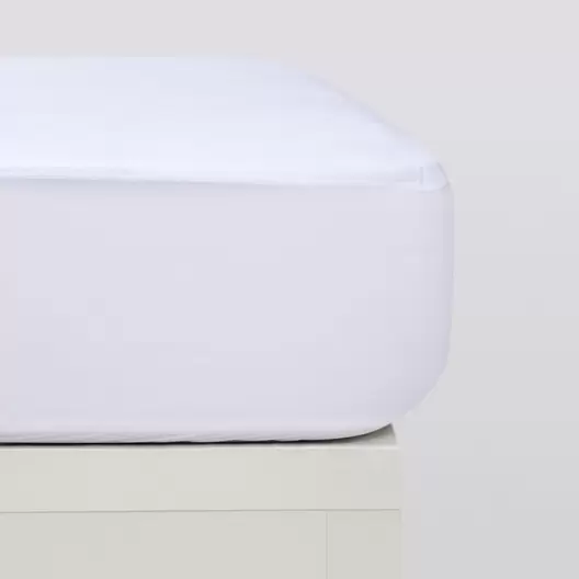 Oferta de Protector colchón tencel blanco impermeable por 16,7€ en 10xDIEZ