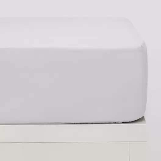 Oferta de Sabanas bajeras microfibra soft blanco por 6,95€ en 10xDIEZ