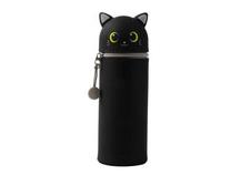 Oferta de Estuche vertical silicona iTotal Cat negro por 11,95€ en Abacus