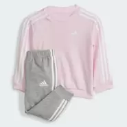 Oferta de Conjunto sudadera y pantalón Essentials 3 bandas (Bebé) por 24,7€ en Adidas