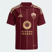 Oferta de Camiseta primera equipación AS Roma 24/25 (Adolescentes) por 60€ en Adidas