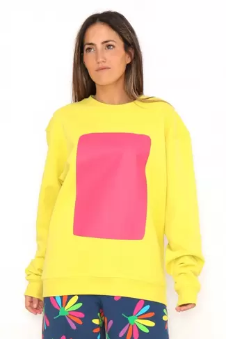 Oferta de SUDADERA CUADRO FUCCSIA por 45,74€ en Agatha Ruiz de la Prada