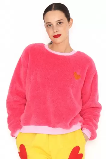 Oferta de SUDADERA PELUCHE FUCSIA por 45,74€ en Agatha Ruiz de la Prada