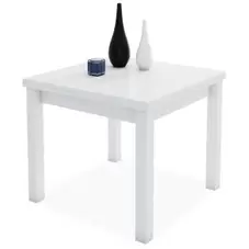 Oferta de Mesa comedor extensible blanco 90 cm. por 189€ en Ahorro Total