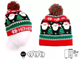 Oferta de Gorro de navidad santa con luces – Ho! Ho! Ho! por 10€ en Ale-Hop