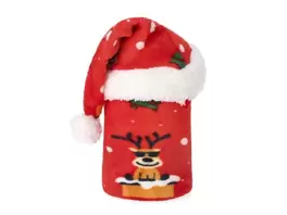 Oferta de Manta navidad con gorro reno por 15€ en Ale-Hop