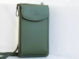 Oferta de Bolso para móvil vertical verde – Harmony por 9€ en Ale-Hop