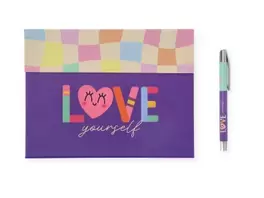 Oferta de Pack planner y bolígrafo - Love yourself por 9€ en Ale-Hop