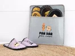 Oferta de Zapatillas invitados 4 pares pan dar por casa por 10€ en Ale-Hop