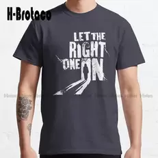 Oferta de Camiseta clásica "Let The Right One In" por 11,9€ en Aliexpress