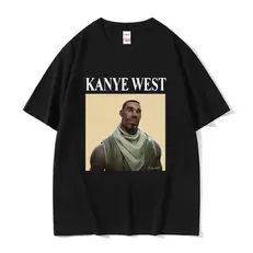 Oferta de Camiseta divertida de Kanye West para hombre y mujer por 0,99€ en Aliexpress