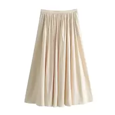 Oferta de Falda plisada Vintage para mujer por 16,65€ en Aliexpress
